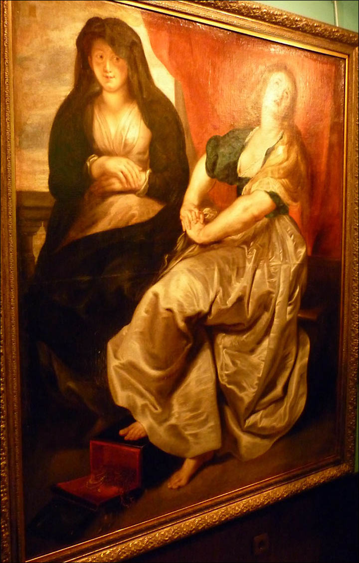 Peter Rubens's paining in Irbit museum, Urals