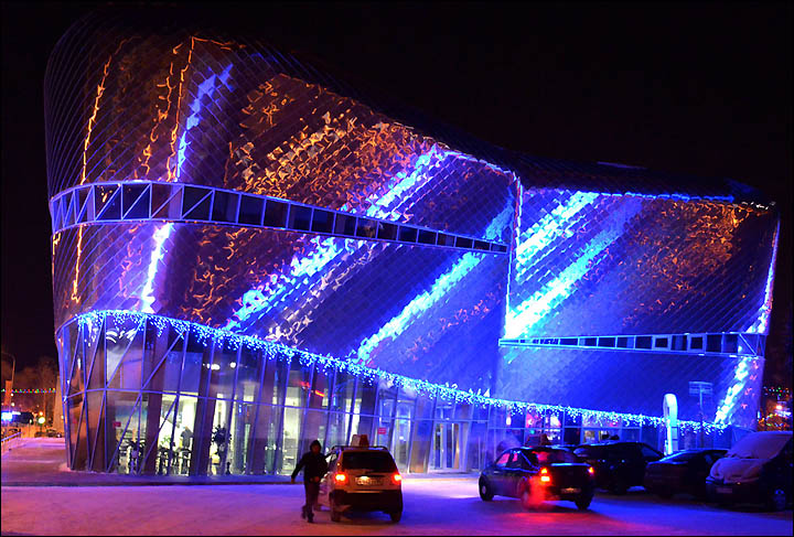 Futuristic Khanty-Mansiysk gives a new image to Siberia ahead of shale revolution.  