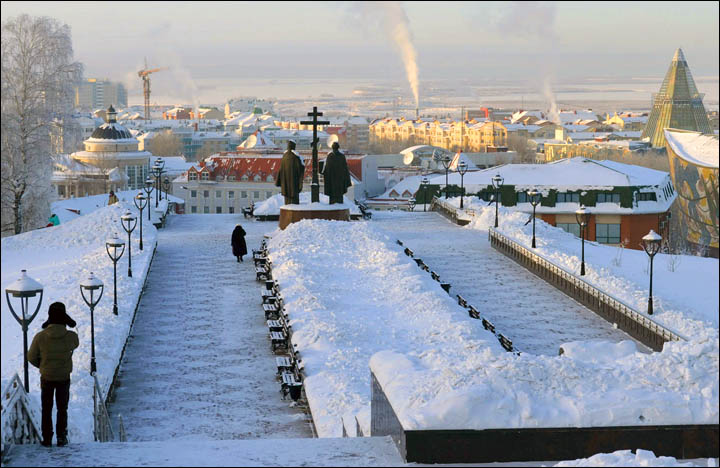 Futuristic Khanty-Mansiysk gives a new image to Siberia ahead of shale revolution.  