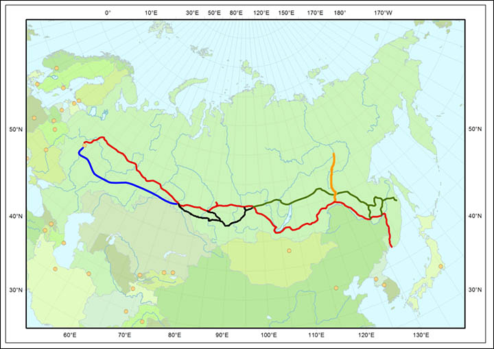 Introducing the great new Siberian railway, opening soon