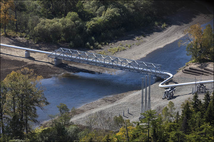Gas pipeline in the Far East