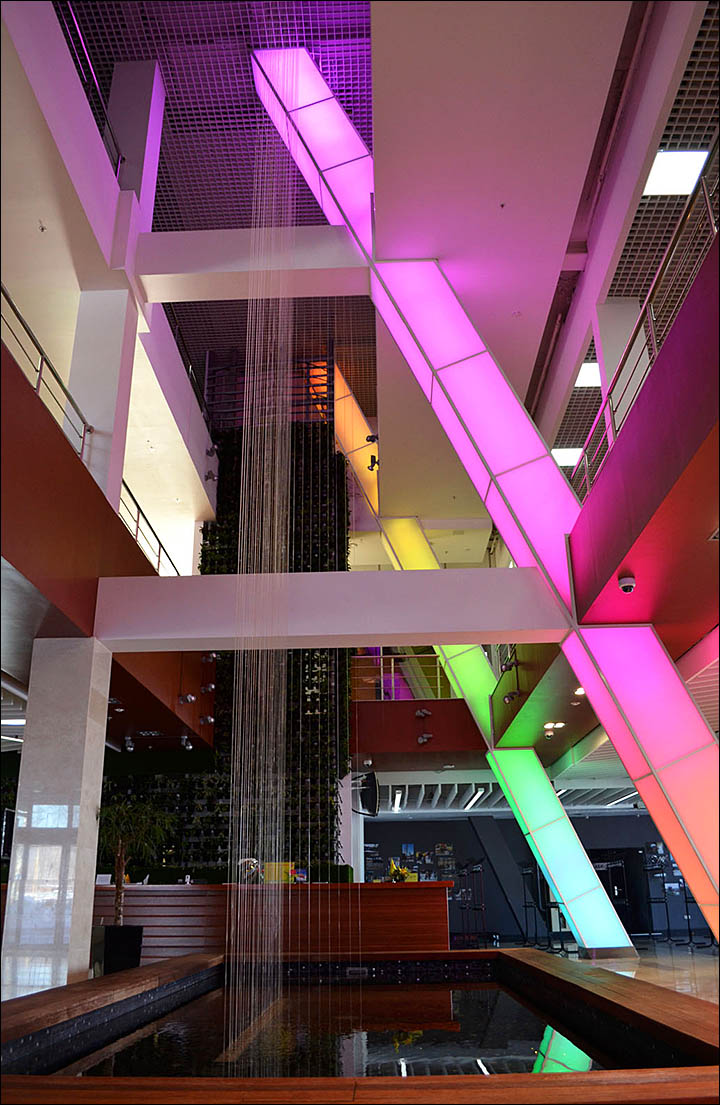 Novosibirsk technopark interiors