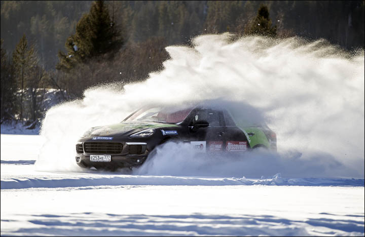 Porsche in Siberia