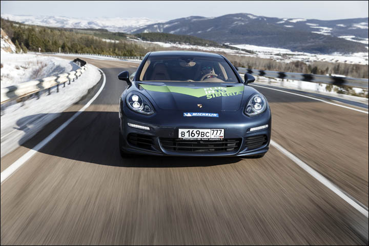 Porsche in Siberia