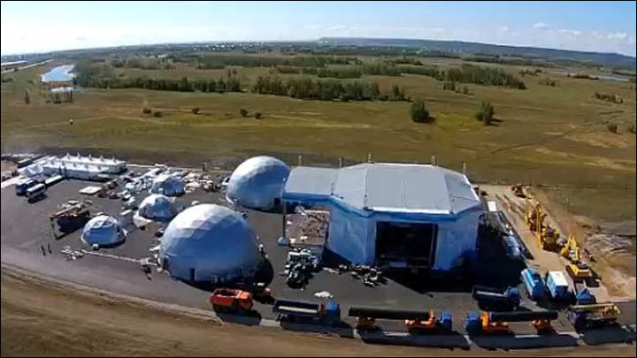 Us Khatyn view from above