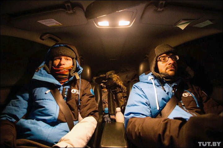 Geely test in Yakutia
