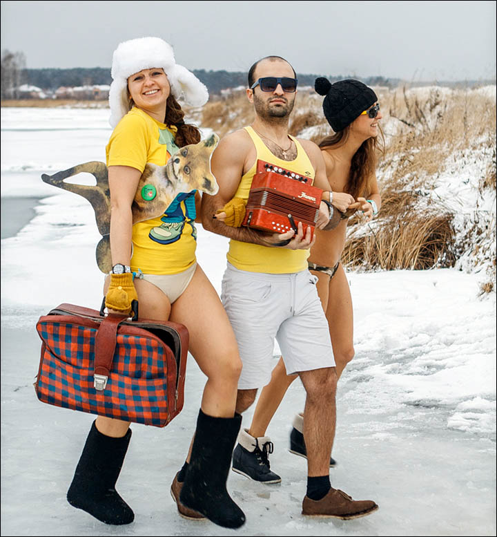 No snow in Siberia? Locals marvel - and worry - at the 'snow shortage'.
