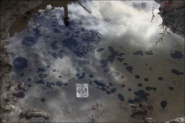 Oil spills in Siberia