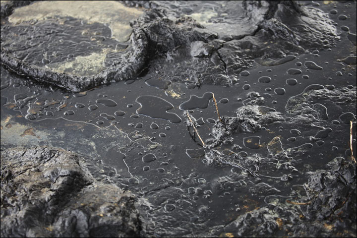 Oil spills in Siberia