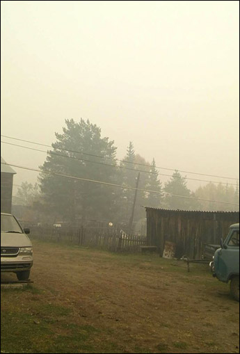 Smoke in Vanavara