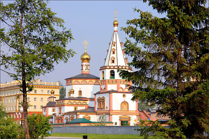 Irkutsk, Eastern Siberia, city centre