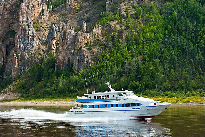 river Lena, river cruises in Russia, holiday in Yakutia