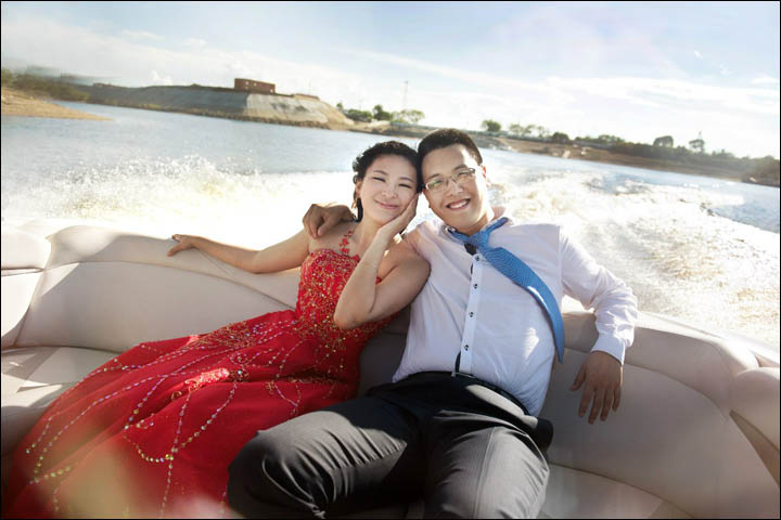 Chinese wedding in Russia
