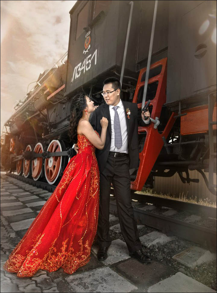 Chinese wedding in Russia