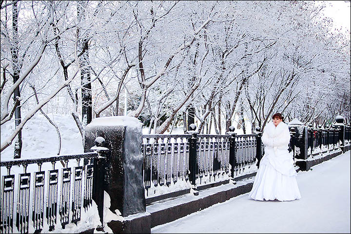 The secrets behind keeping Siberia’s brides happy - and warm - in the midst of our harsh winter have been revealed