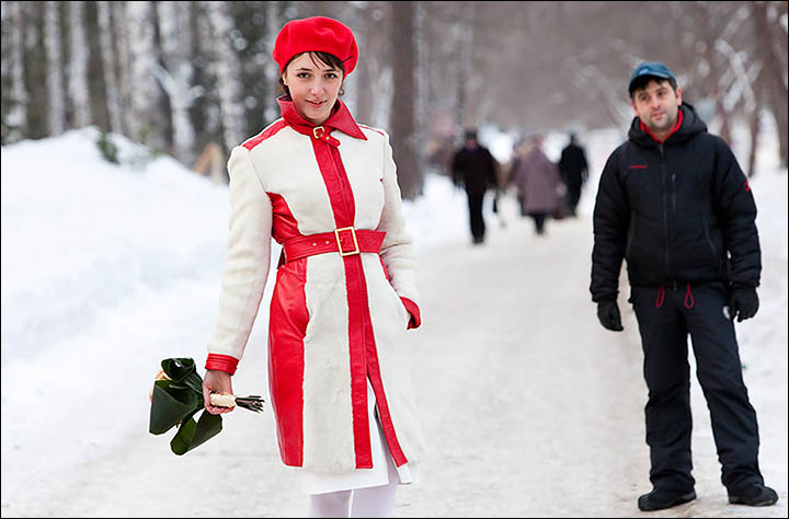 The secrets behind keeping Siberia’s brides happy - and warm - in the midst of our harsh winter have been revealed