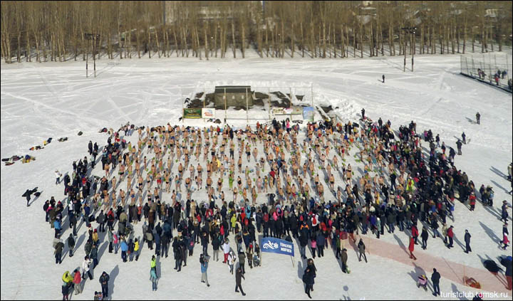 Tomsk bucket challenge