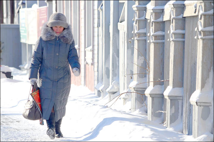 Below minus 40C? Here's how you stay fashionable out in the street  