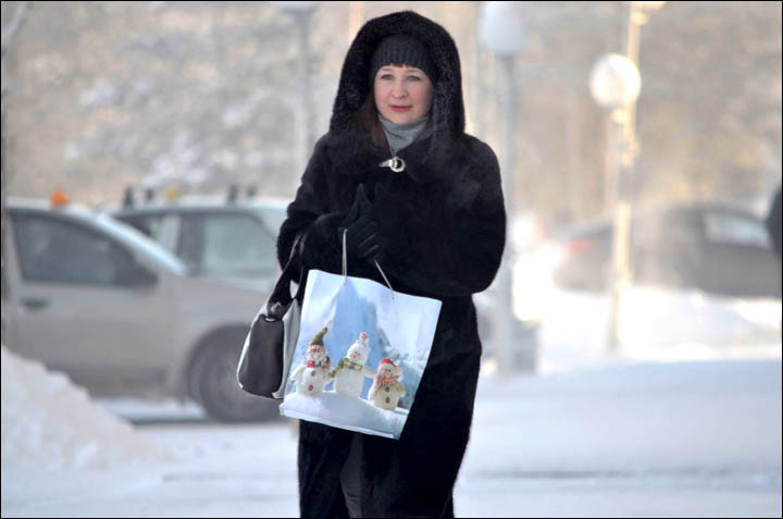 Below minus 40C? Here's how you stay fashionable out in the street  
