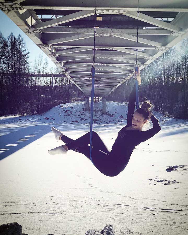 Yoga outside