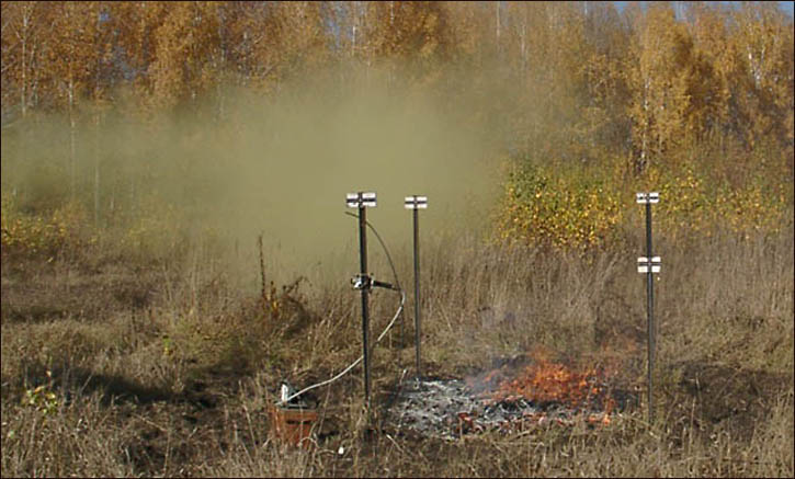 aerosol fire extinguisher Siberia