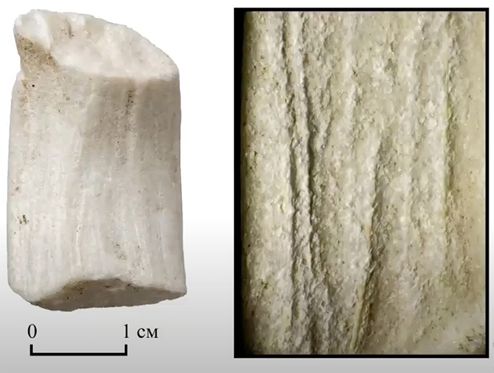 Treasure trove of Palaeolithic jewellery, made at least 45,000 years ago, found in  Denisova Cave  