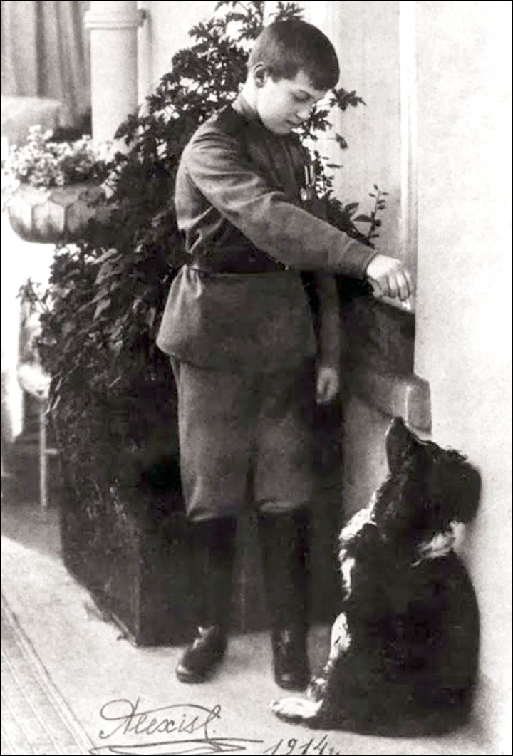 Royal dog fled from Siberia into British exile, living in shadow of Windsor Castle  