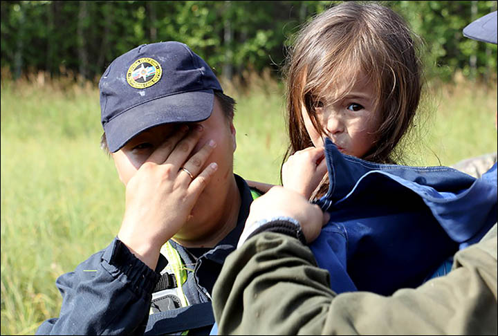 Girl lost for 12 days in Siberian wilderness looks forward to Xmas with dog that saved her