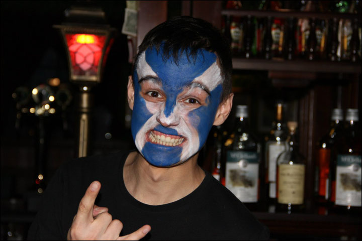 Scottish pubs in Siberia