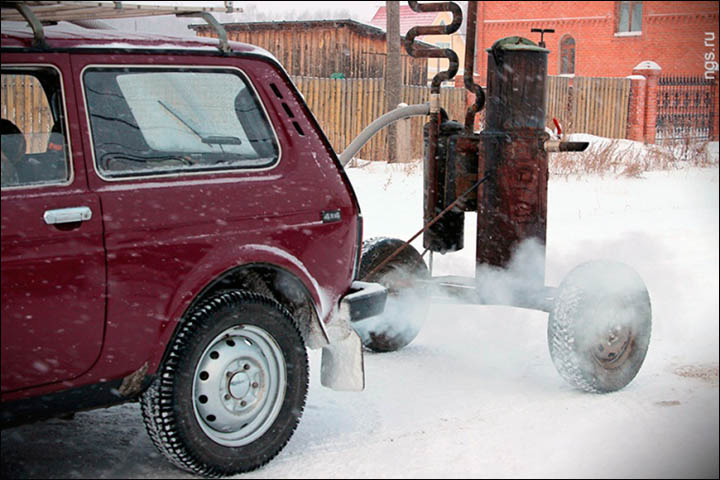 Speed log car in Omsk