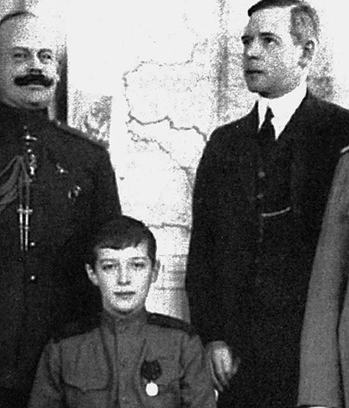 Haunting last picture before execution of  the boy born to be Russia’s tsar