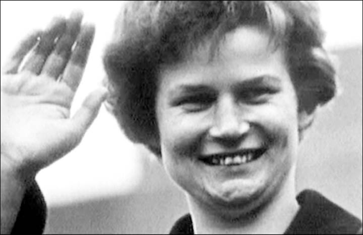 Valentina Tereshkova, the first woman in space