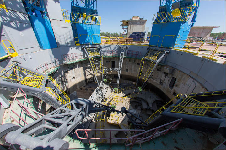 Inside the new Vostochny Cosmodrome in the Far East of Russia - exclusive pictures