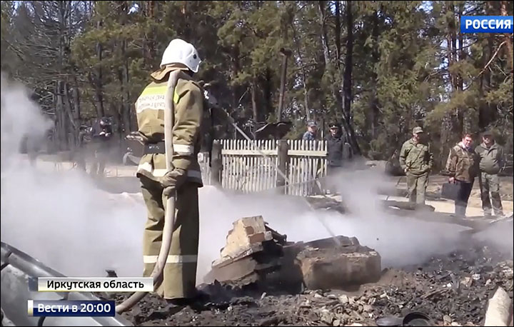 Wildfire apocalypse Siberia 
