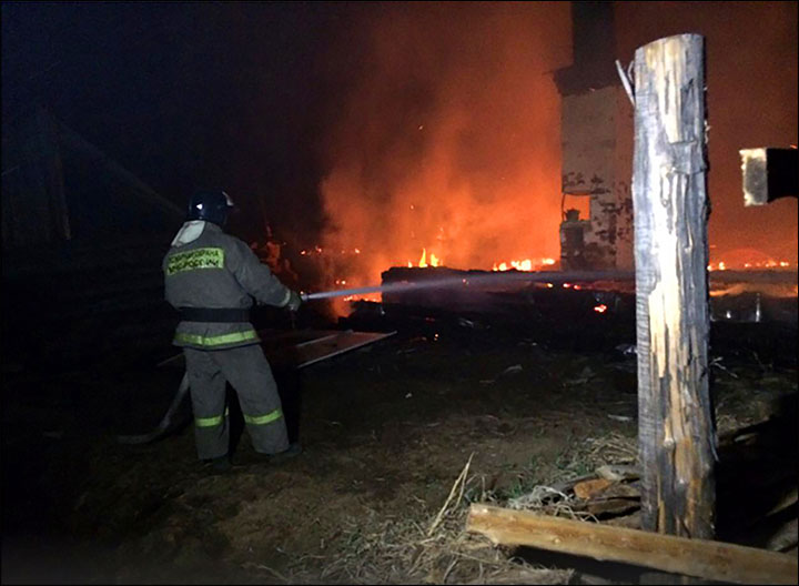 Wildfire apocalypse Siberia 