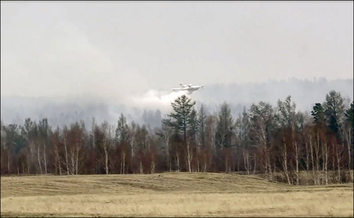 Wildfire apocalypse Siberia 