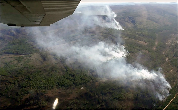 Wildfire apocalypse Siberia 