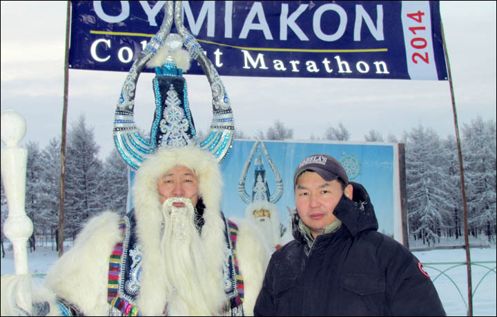 Siberian man runs coldest marathon in the world in minus 38C 
