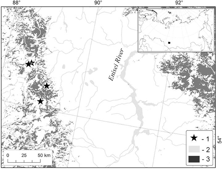 Map of the research