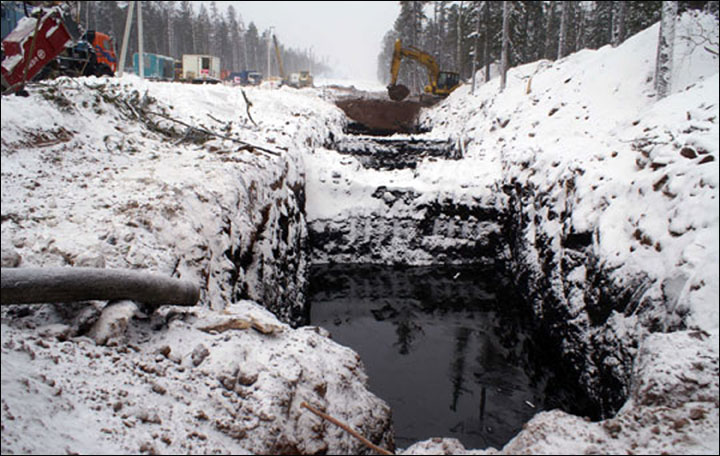 Oil spills Yakutia