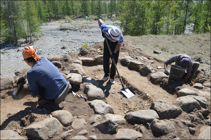 Excavations in Kosh-Agach