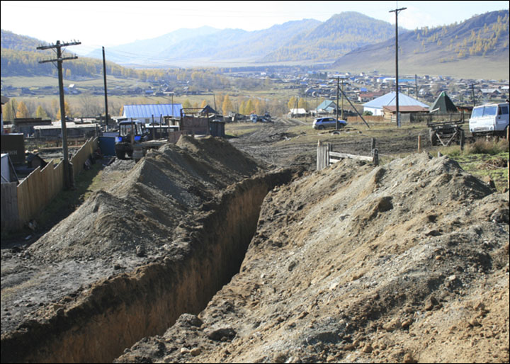 Excavations site