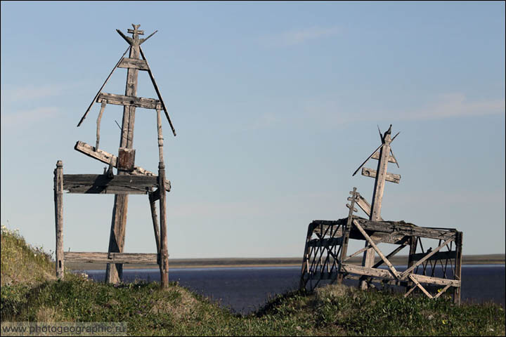 Old Yakut cemetery