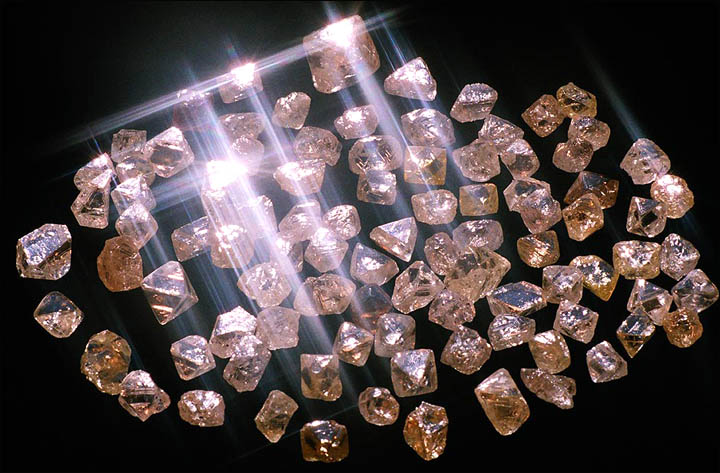 Popigai diamond crater Siberia