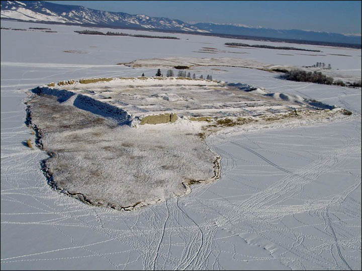 Por-Bajin in winter