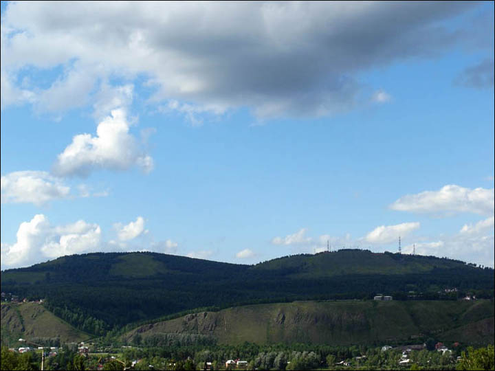 General view on Afontova mountain