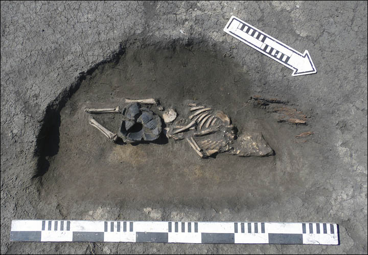 Tashtyk child burial