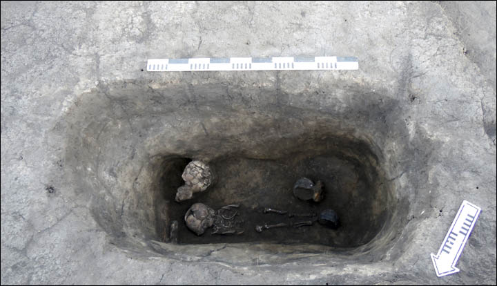 Tashtyk child burial