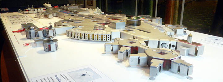 Umka city designs are based on the International space station