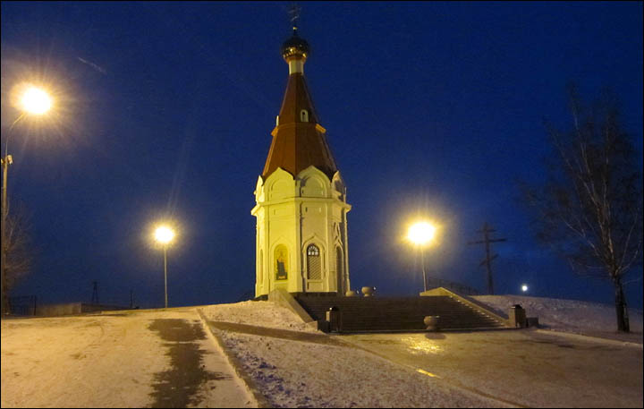 Michael Oliver in Krasnoyarsk